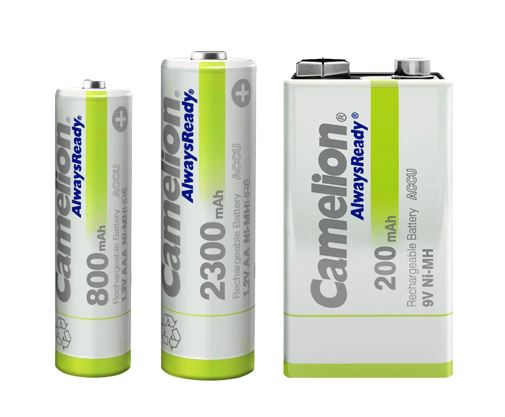 NiMH Micro (AAA) V-Akku mit 800 mAh - 2 Stück - 0