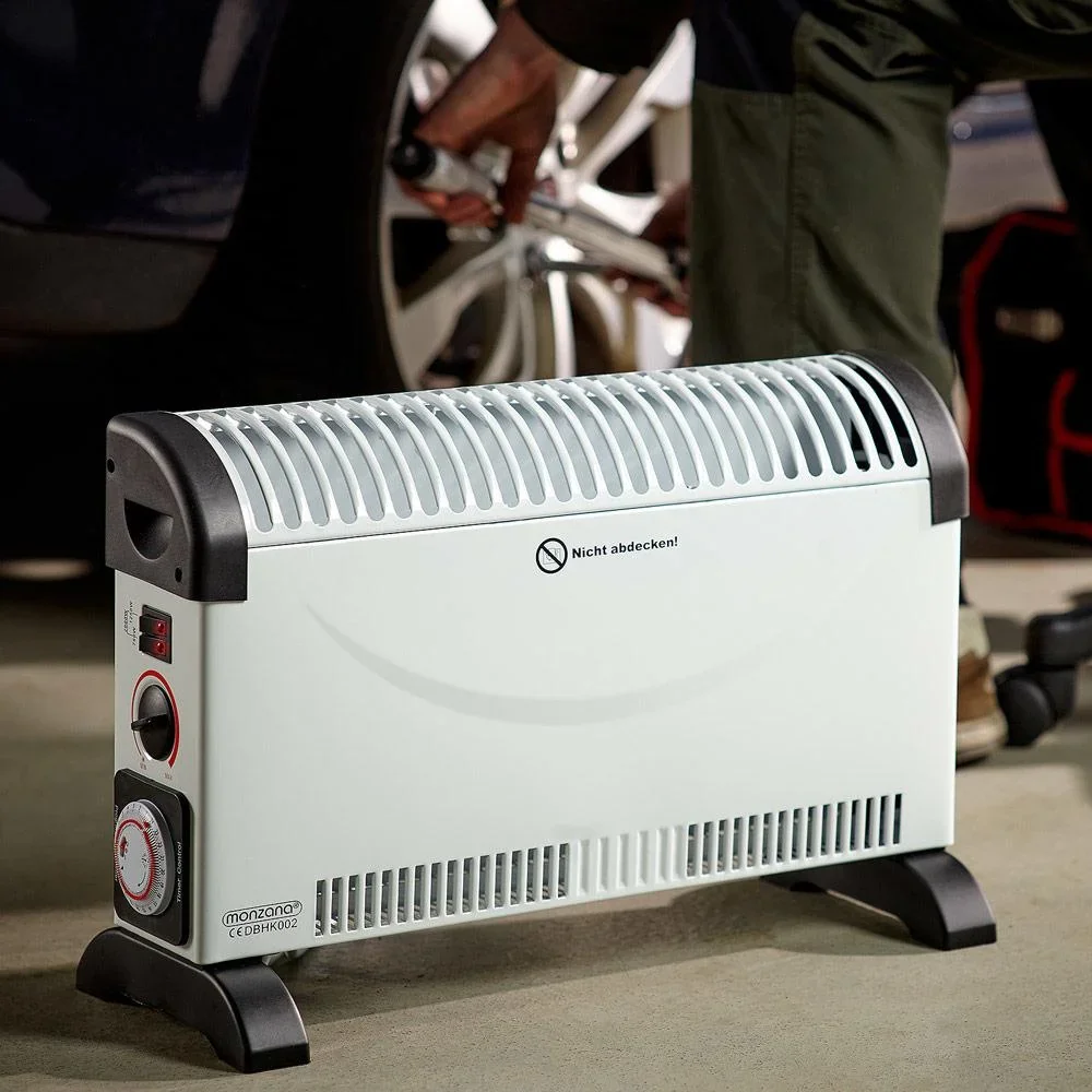 Heizung weiß 2000W inkl. Zeitschaltuhr - 5