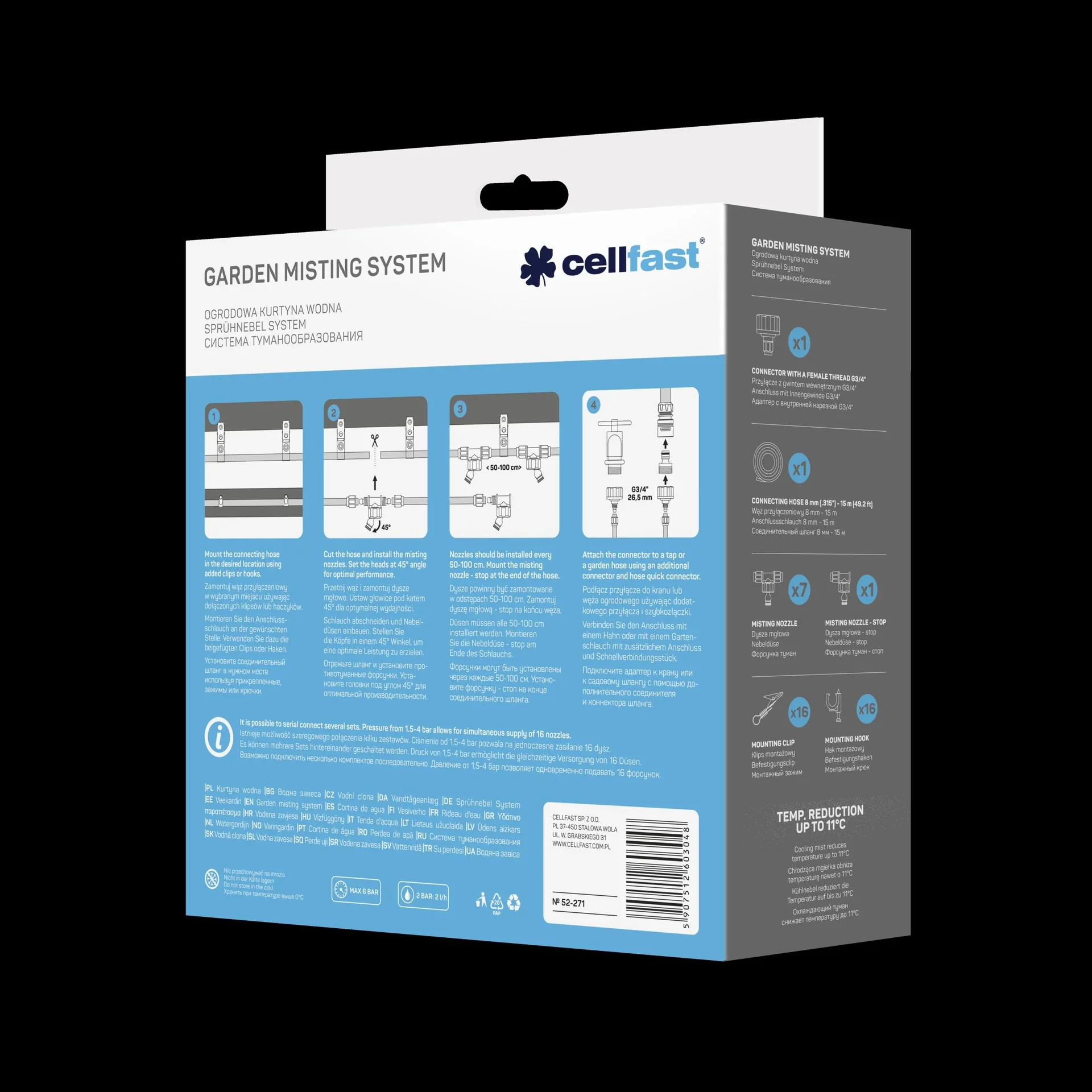Sprühnebel System 15 m - 4