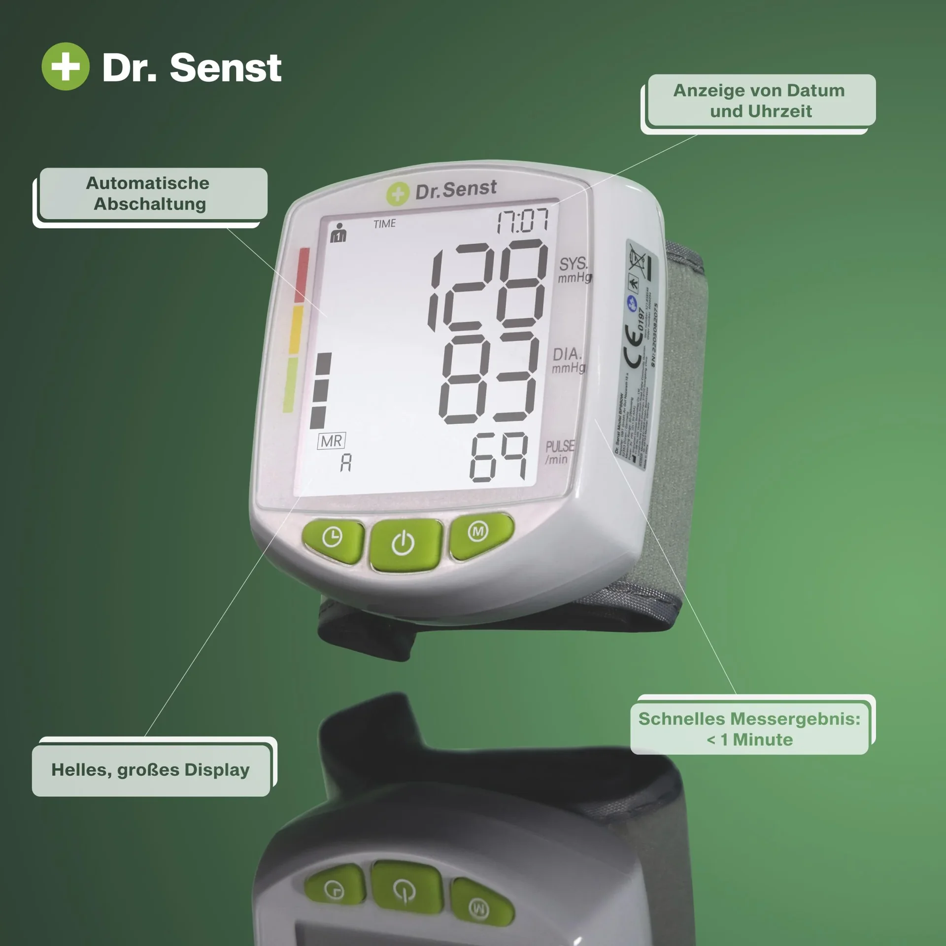 Handgelenk-Blutdruckmessgerät - 0