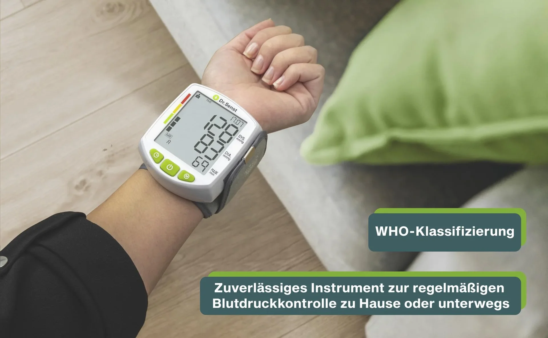 Handgelenk-Blutdruckmessgerät - 3