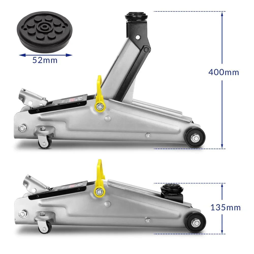Hydraulischer Wagenheber mit 3 Tonnen Hubgewicht - 6