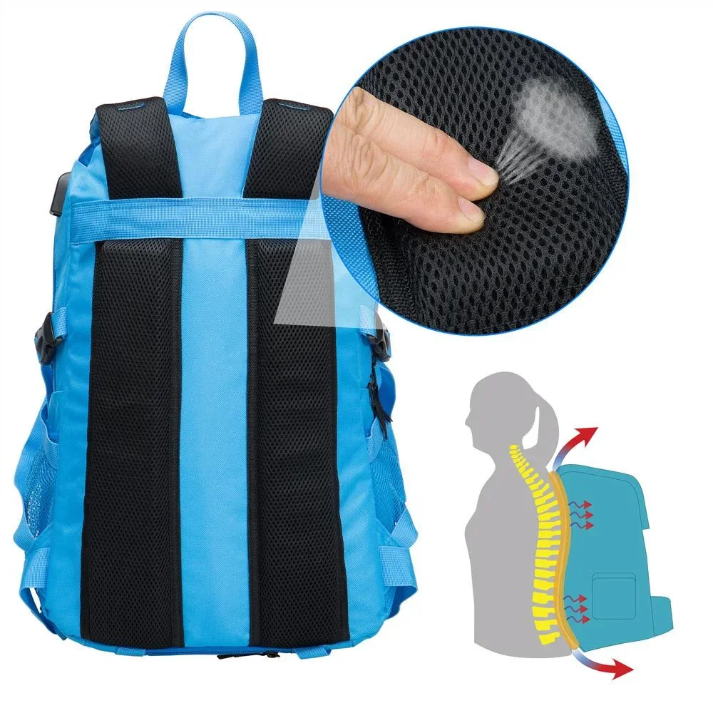 Sport- und Freizeit Rucksack 25L blau - 0