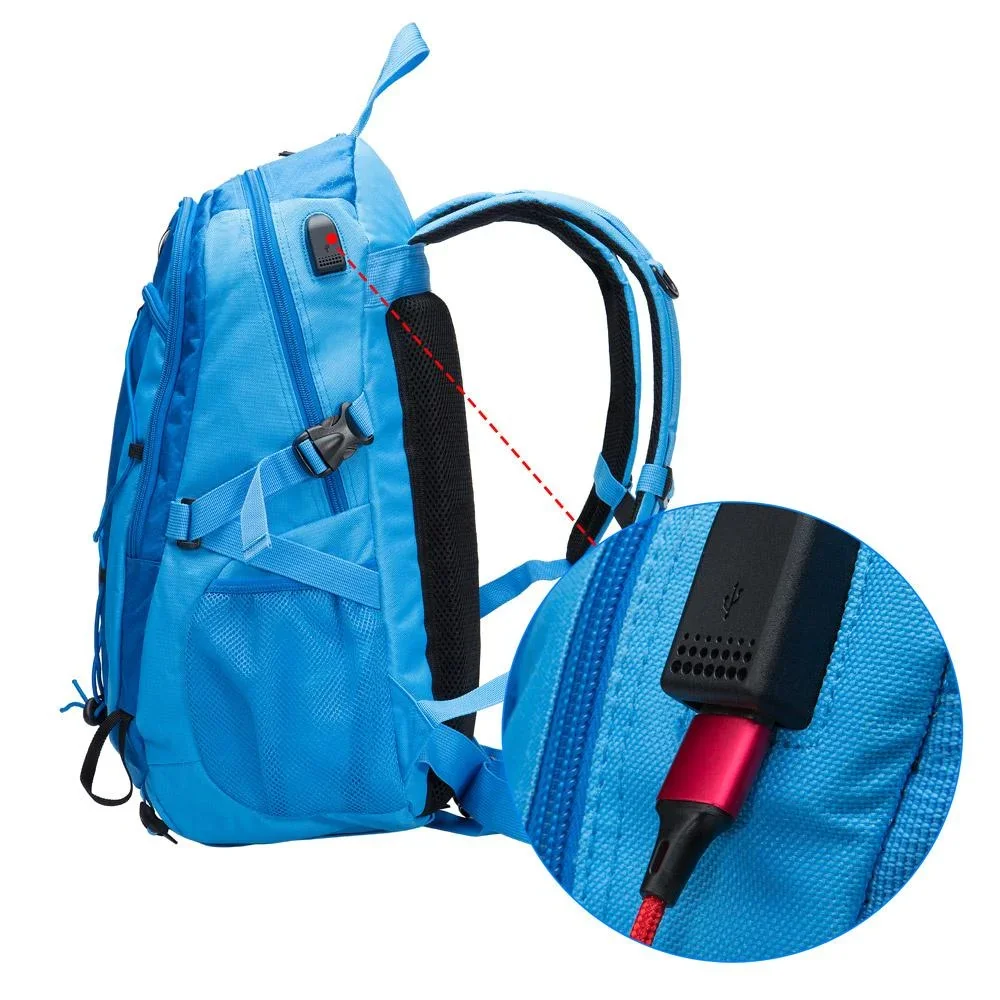 Sport- und Freizeit Rucksack 25L blau - 3