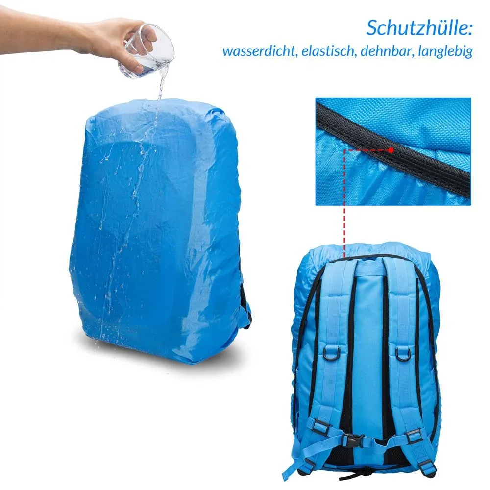 Sport- und Freizeit Rucksack 25L blau - 6