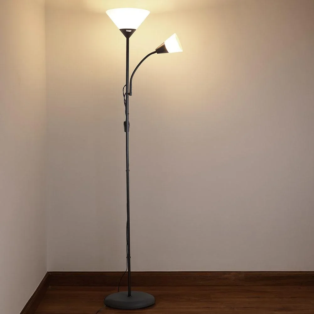 Stehlampe Alissa schwarz 28 x 175cm - 2
