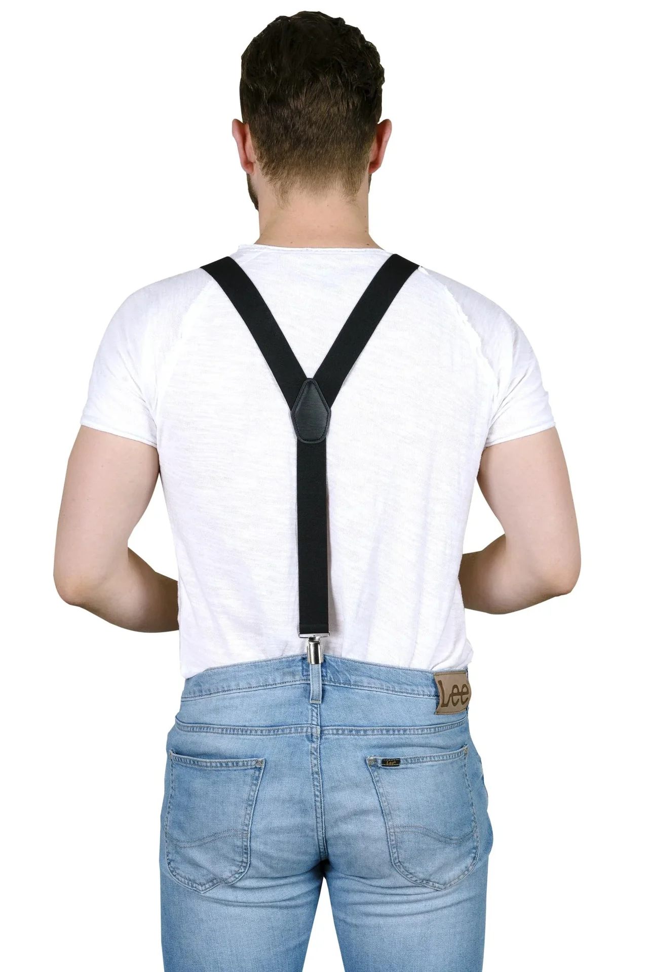 Hosenträger, Länge max.120cm, Farbe schwarz - 3