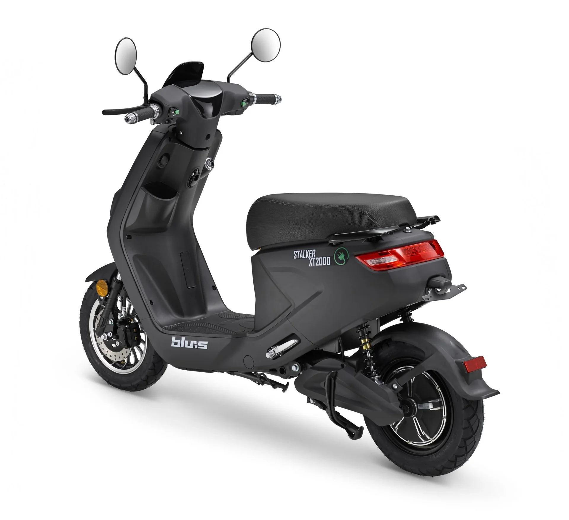 E-Roller blu:s XT2000, 45 km/h, schwarz - 1