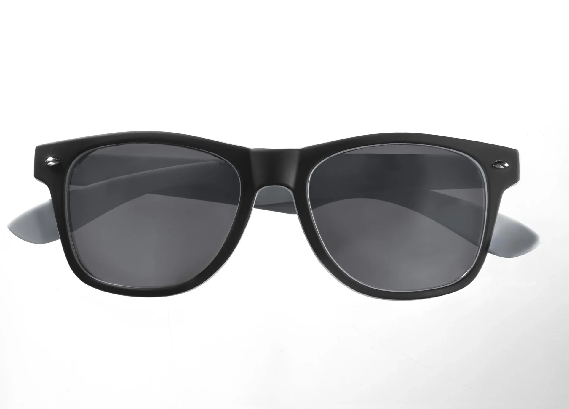 Sonnenbrillen im Doppelpack, schwarz mit grau + schwarz mit blau - 2