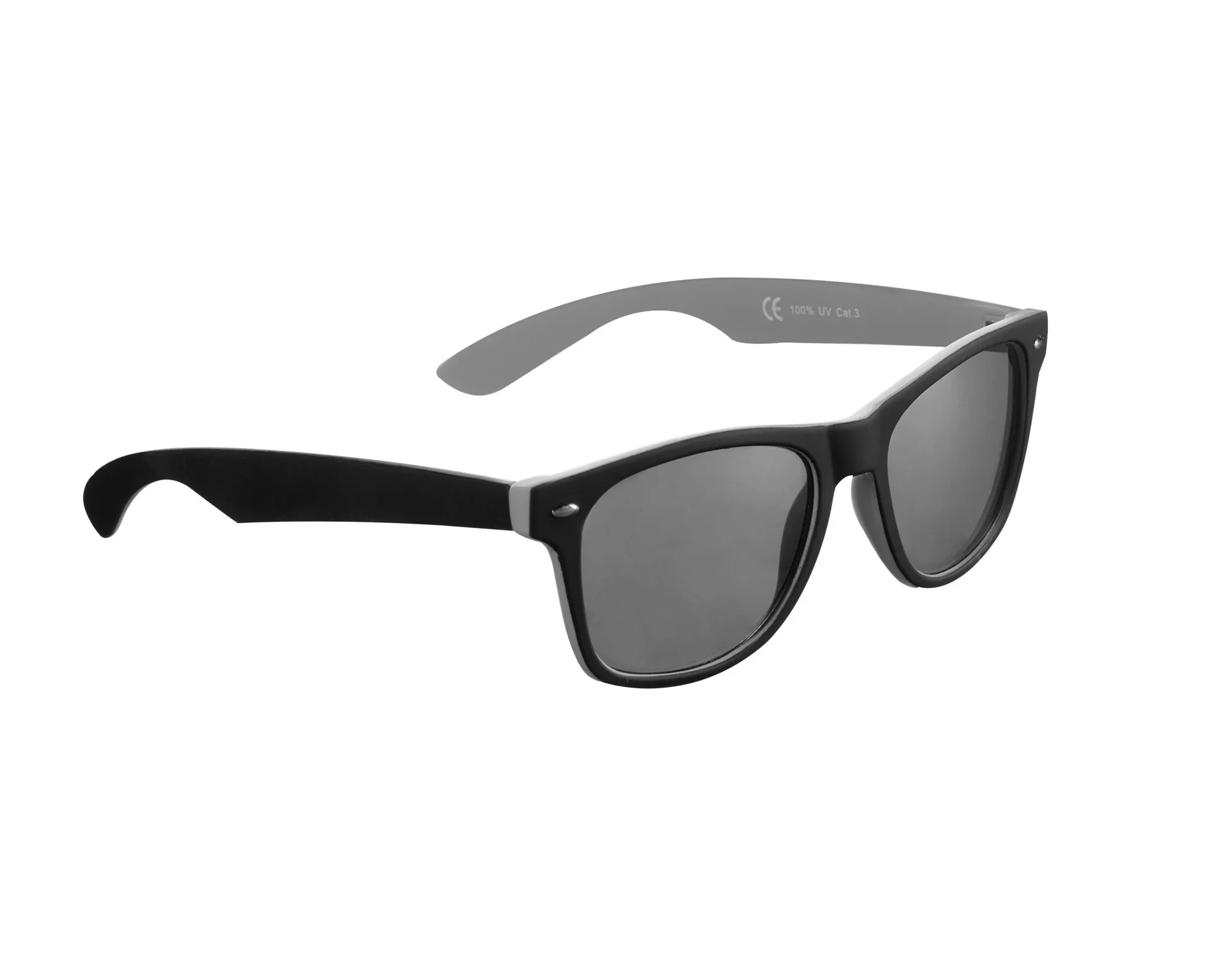 Sonnenbrillen im Doppelpack, schwarz mit grau + schwarz mit blau - 3