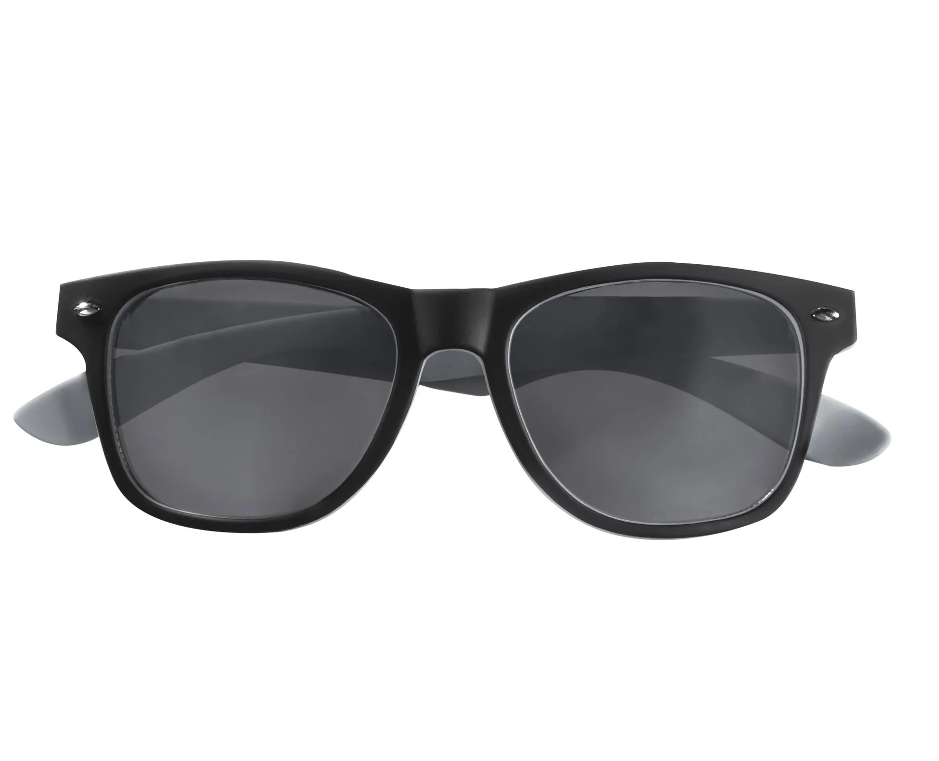 Sonnenbrillen im Doppelpack, schwarz mit grau + schwarz mit blau - 4