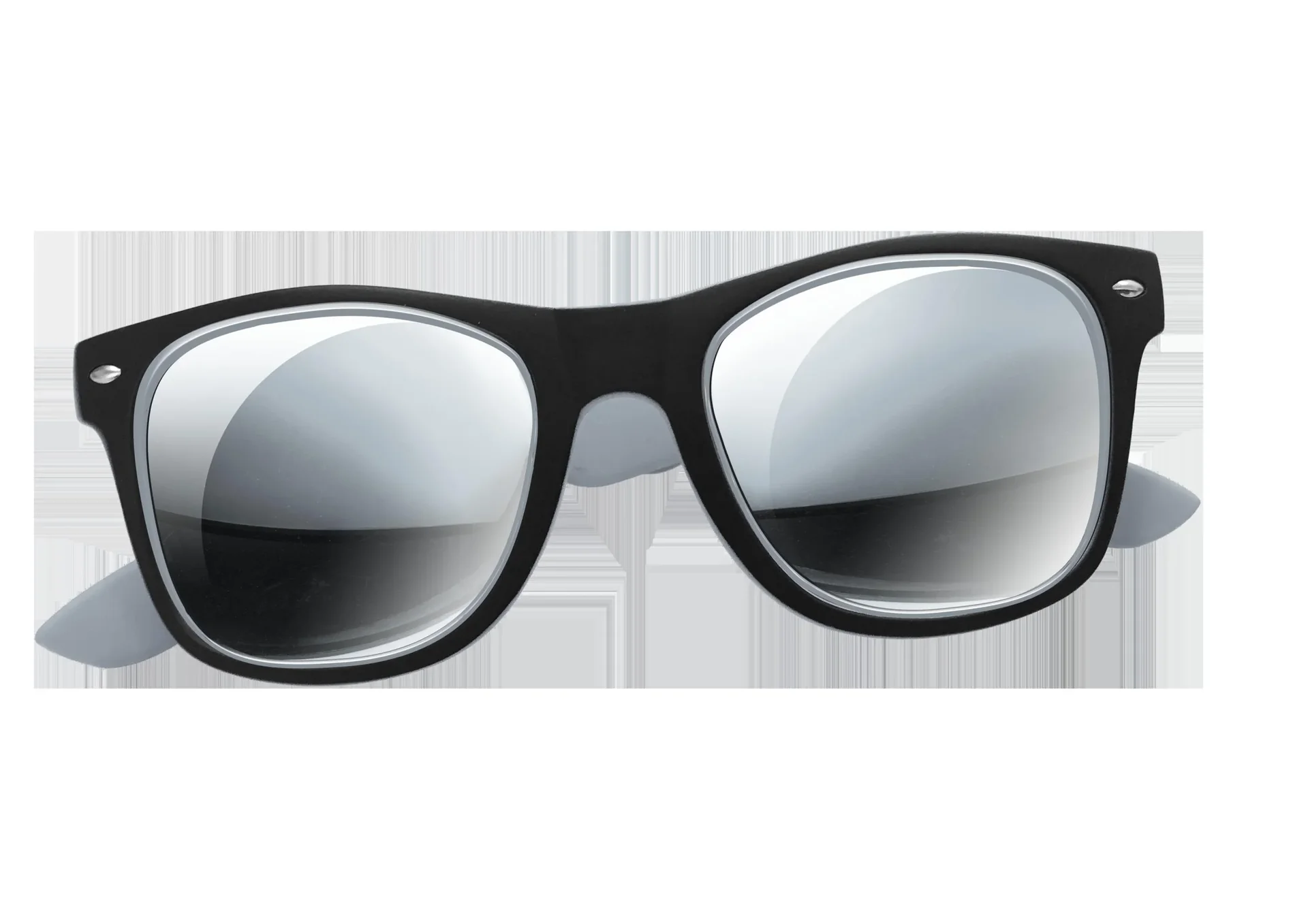 Sonnenbrillen im Doppelpack, schwarz mit grau + schwarz mit blau - 5