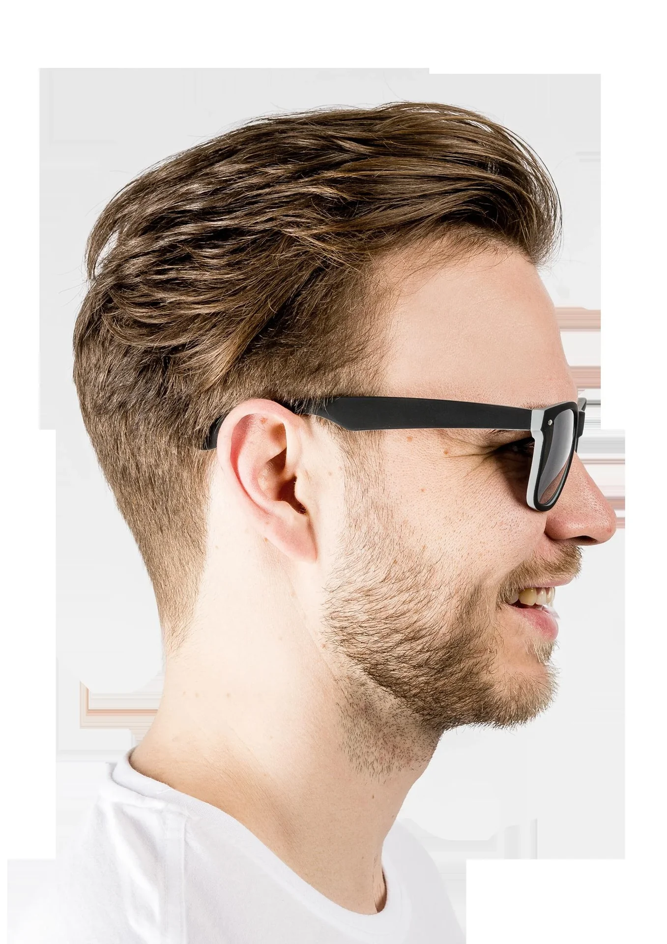 Sonnenbrillen im Doppelpack, schwarz mit grau + schwarz mit blau - 7