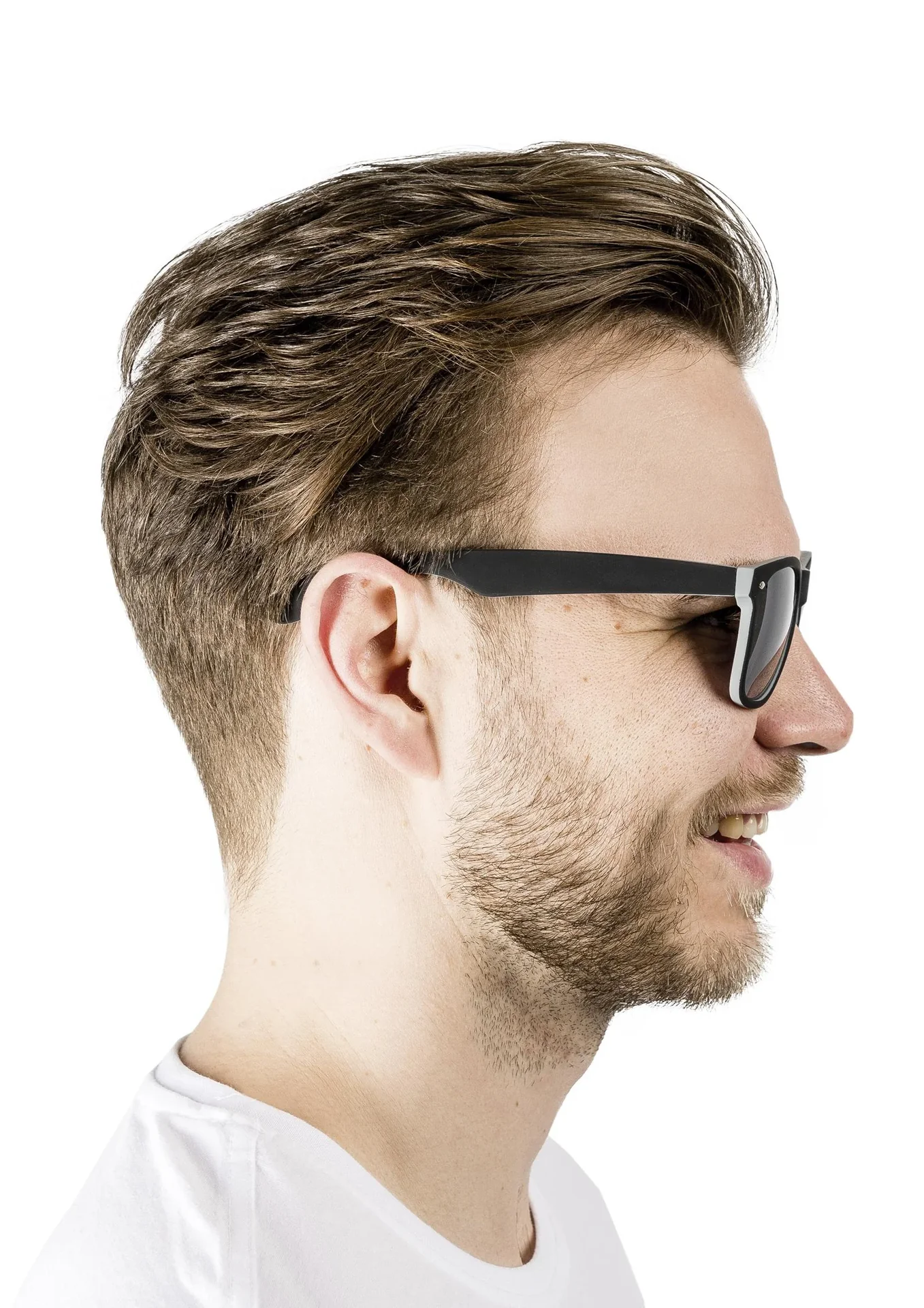 Sonnenbrillen im Doppelpack, schwarz mit grau + schwarz mit blau - 10