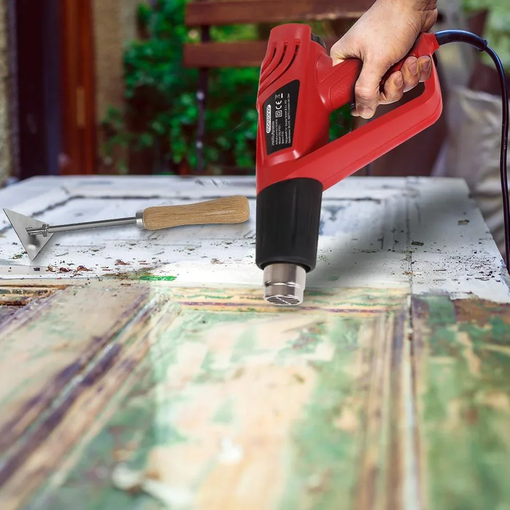 Heißluftpistole 2000 Watt inkl. Zubehör und Koffer - 1