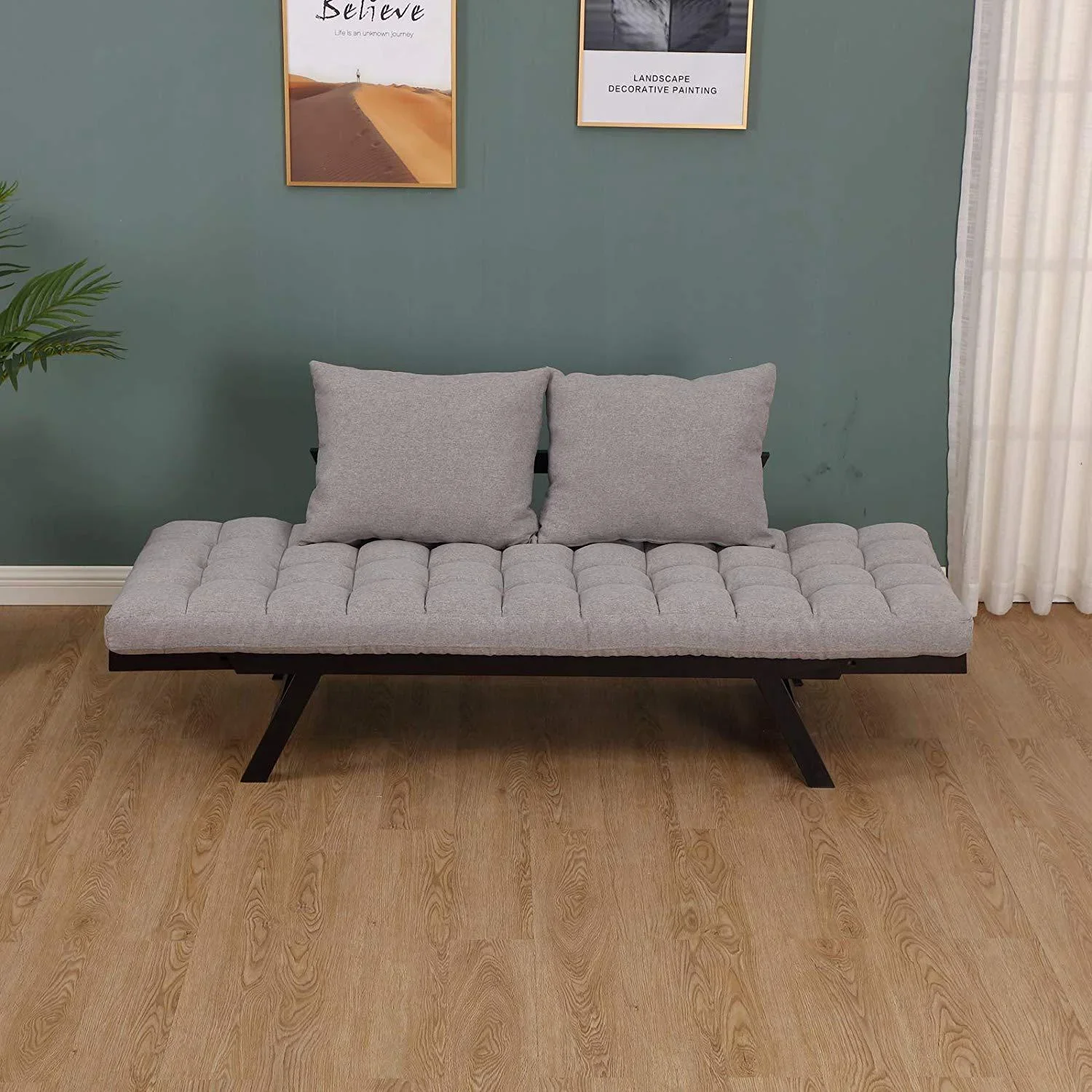 Klappsofa im 3-in-1-Design - 0