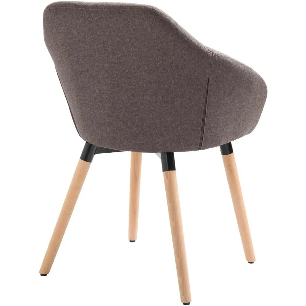 Esszimmerstühle Stoff taupe - 0