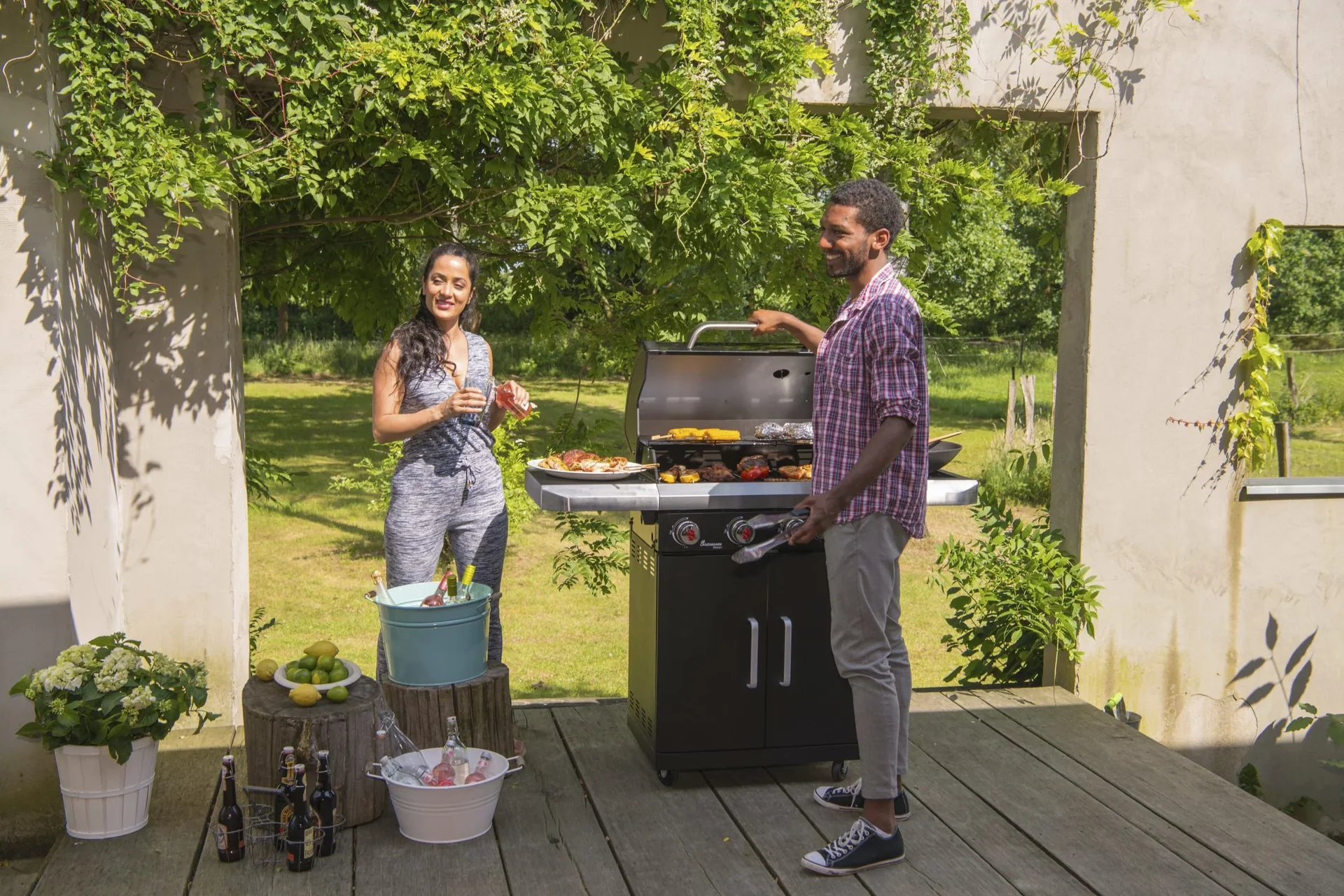 Gasgrill "Rexon PTS BR4.1", 120 cm - 1
