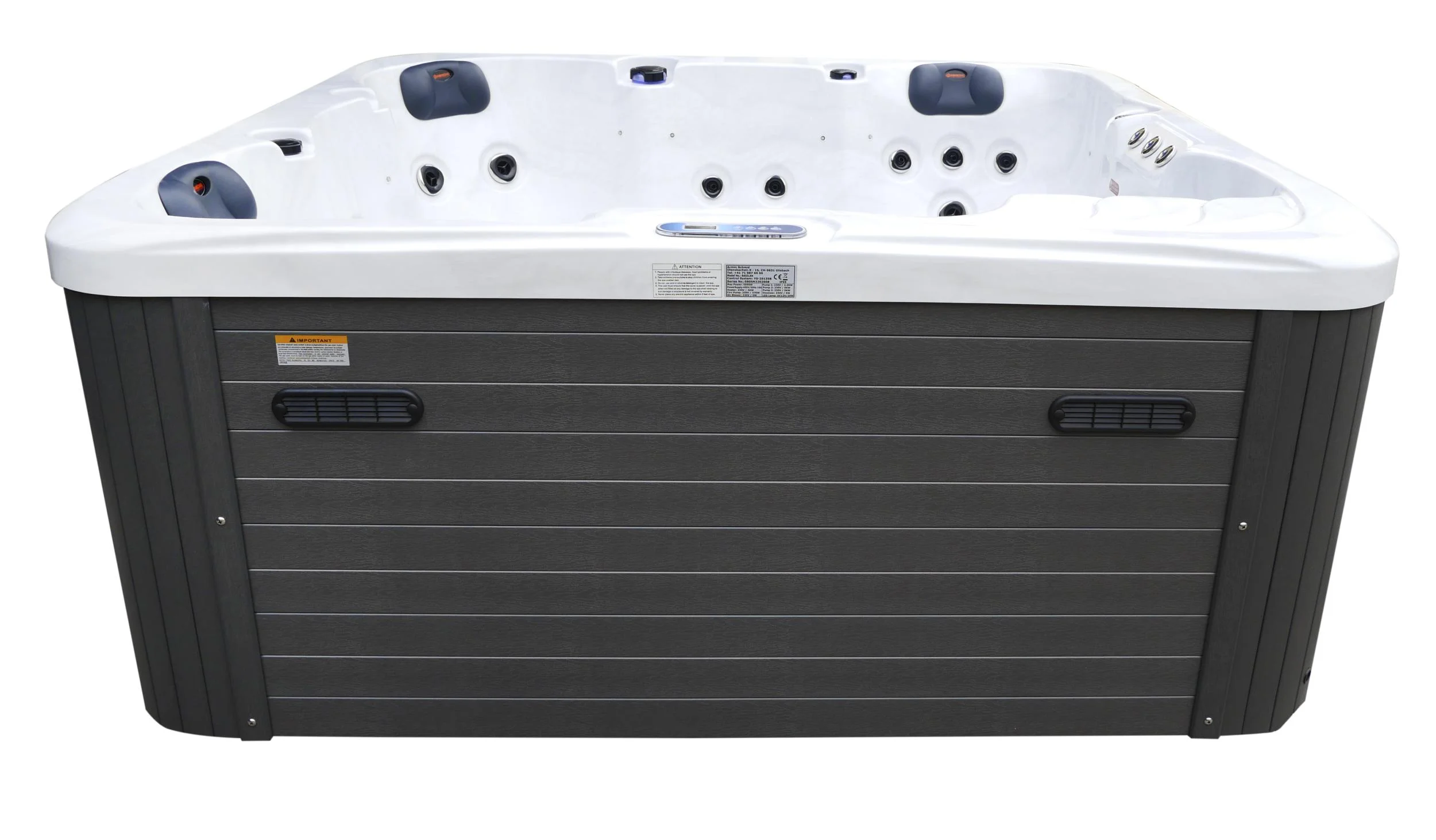 Whirlpool - Borneo weiß inklusive Anlieferung und Inbetriebnahme - 1