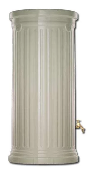 Säulentank / Regentonne "CLASSIC line", Sandbeige, 500 Liter. - 1