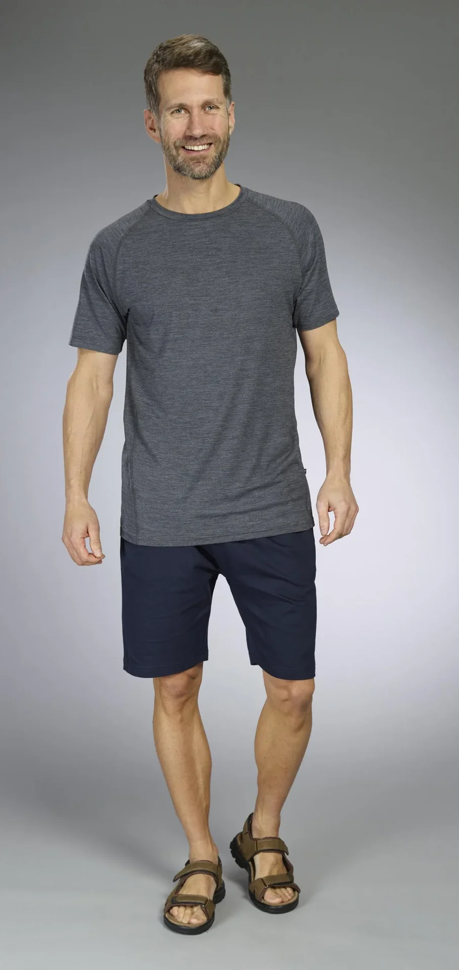 Funktionsshirt, Farbe anthrazit, Gr.M - 2