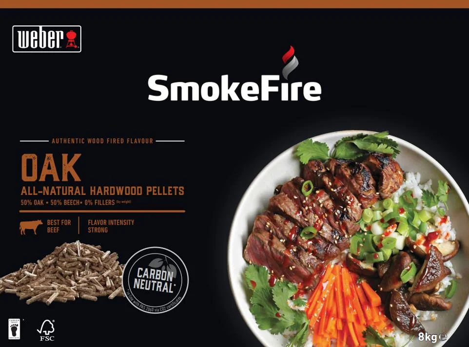 SmokeFire Holzpellets Eiche - 8 kg - 2
