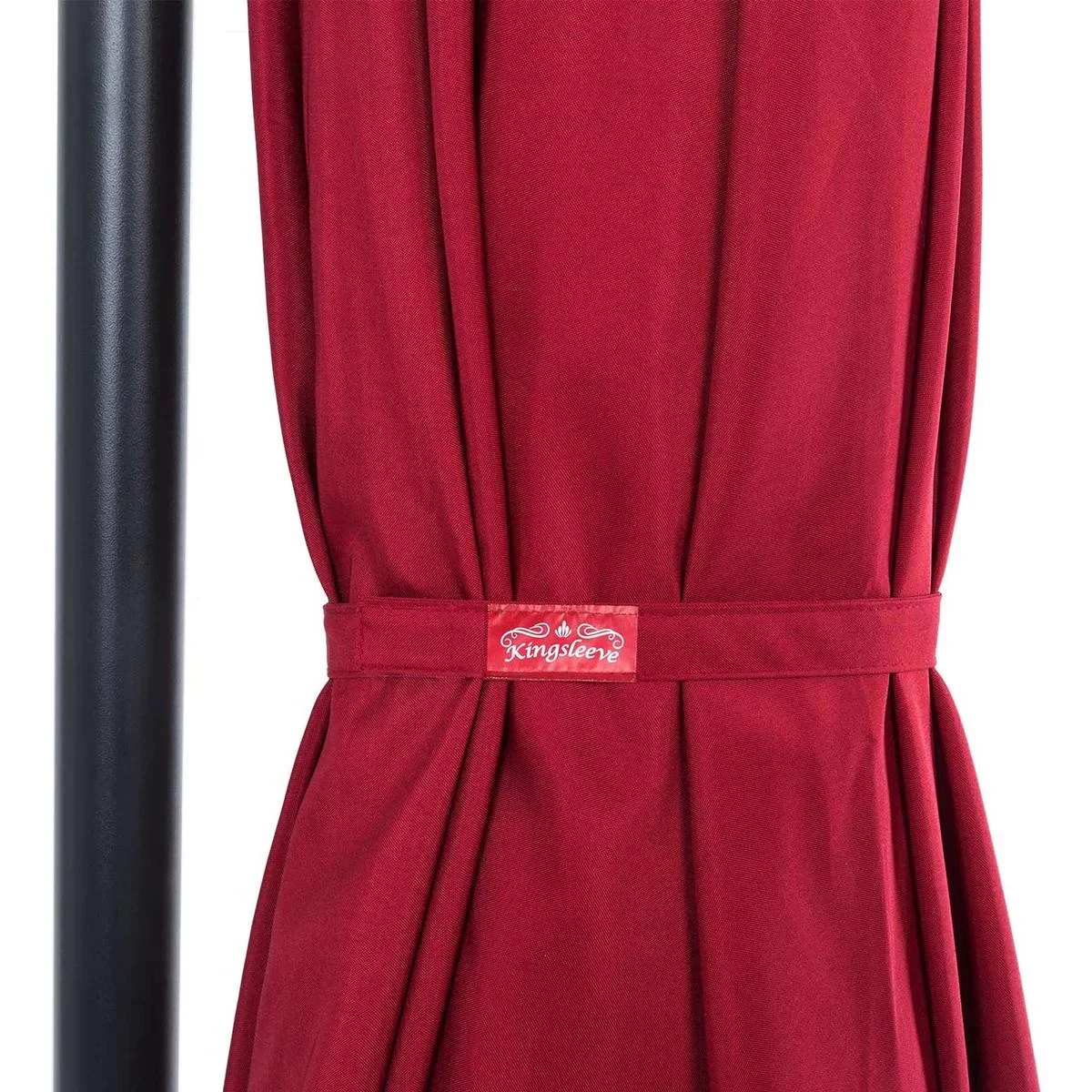 Sonnenschirm Aluminium Ø 300cm rot mit UV-Schutz 40+ - 4