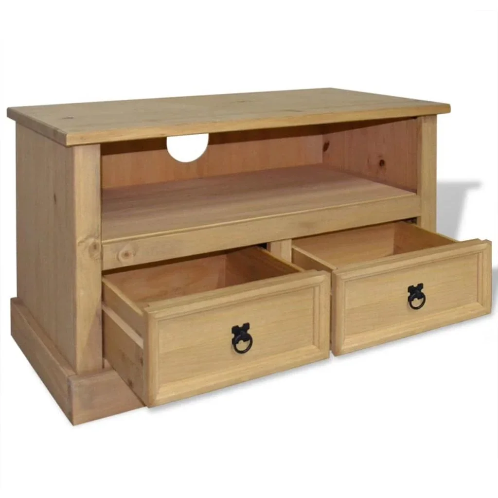 TV-Schrank Mexikanische Kiefer Corona-Stil 91x43x56 cm - 2