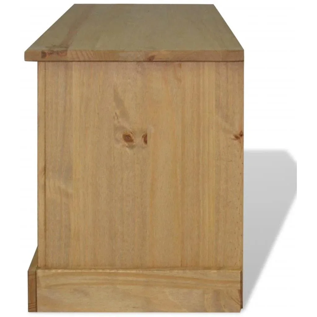 TV-Schrank Mexikanische Kiefer Corona-Stil 91x43x56 cm - 4