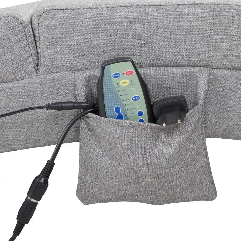 Relaxliege - grau mit Massage- und Heizfunktion - 5