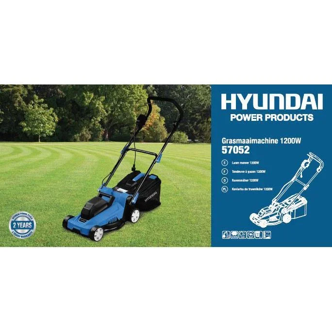 Elektrischer Rasenmäher 1200W 32cm 32cm - 0