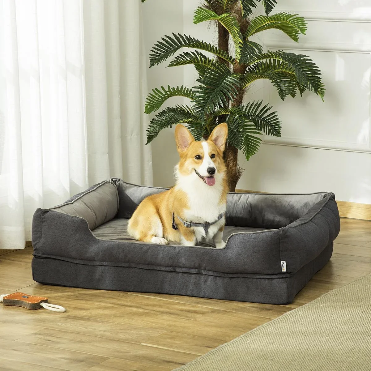 Hundebett 110 cm x 85 cm x 28 cm - 1