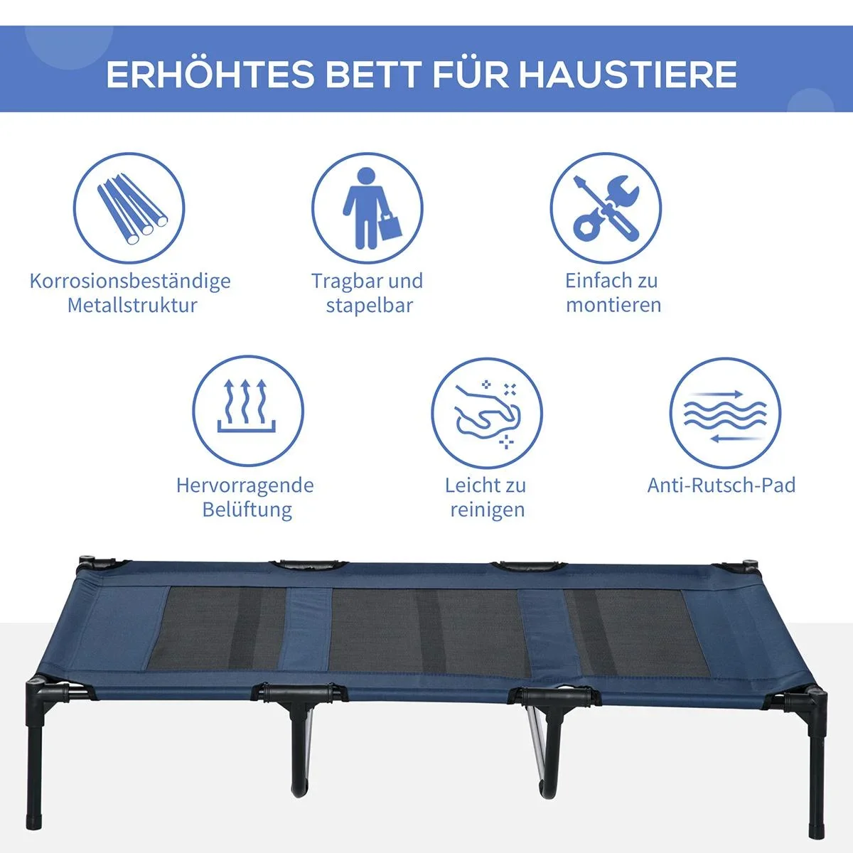 Hundebett Outdoor Hundeliege outdo - 0