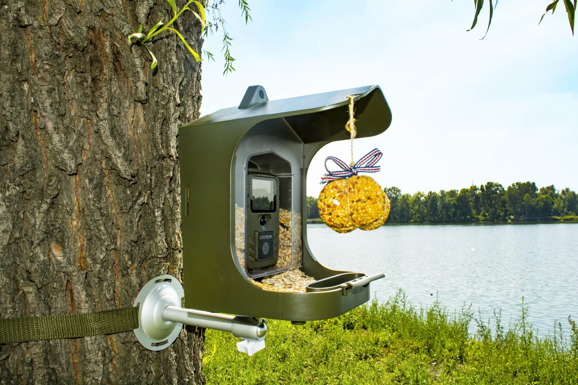 Full HD Kamera für Vögel- und Kleintierbeobachtung mit PIR Sensor, Mikrofon und Lautsprecher - 3