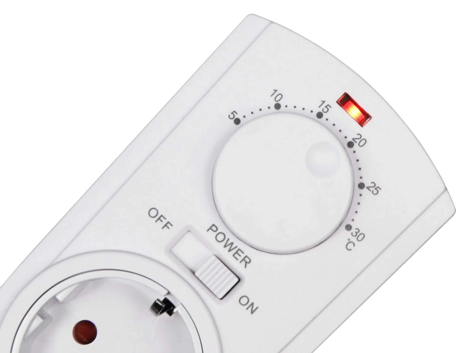 Steckdosen-Thermostat 5-30°C, 3500W - 4