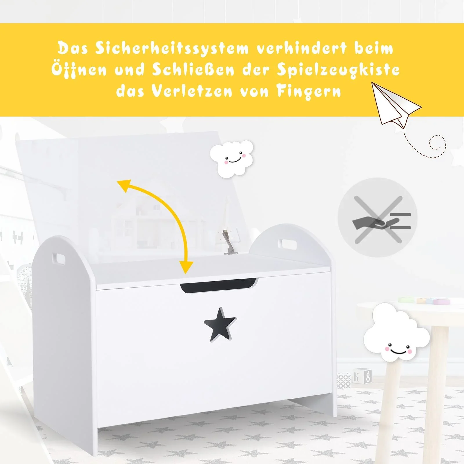 Kinder Spielzeugtruhe - 1