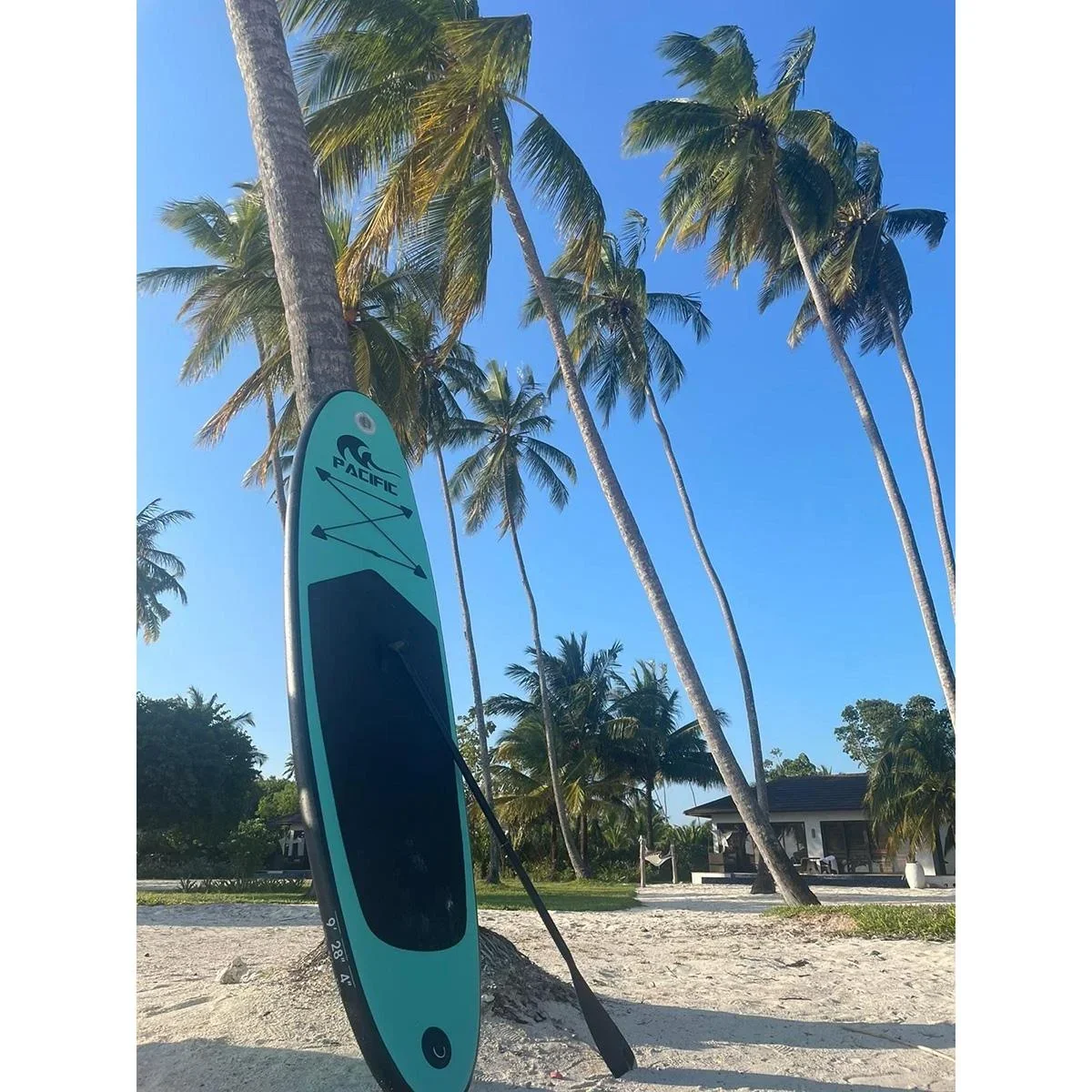 Pacific Ocean Green Sup Board mit FREE SUP Chair- Special Edition - 285 cm - 6 Stück- Grün - bis zu 100kg - 1