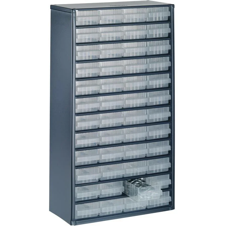 Kommode mit 48 Schubladen - Metall - 30,6x55,2x15 cm - 0