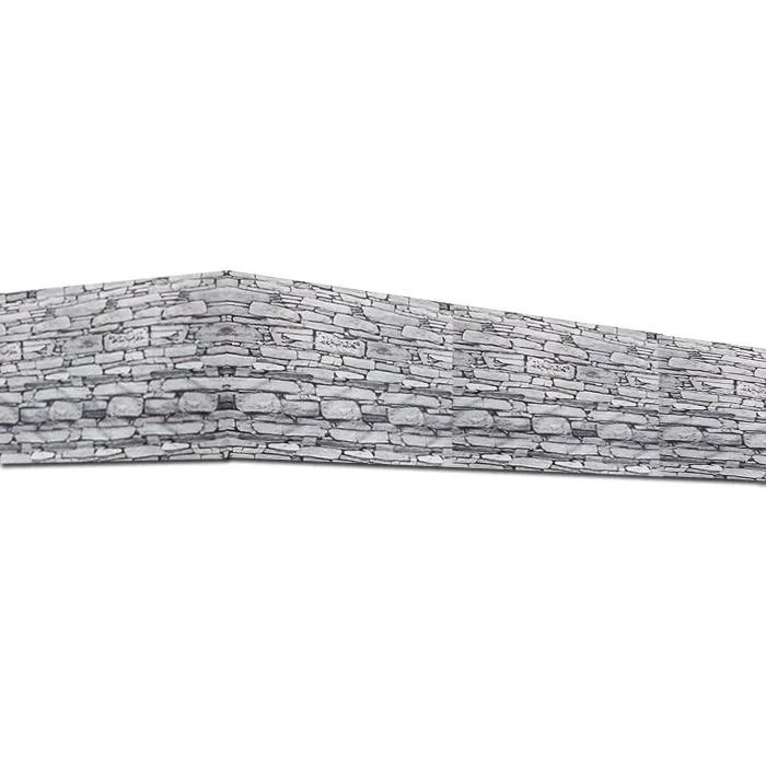 Sichtschutz für Balkon/Gartenzaun Steinoptik 5m - 2