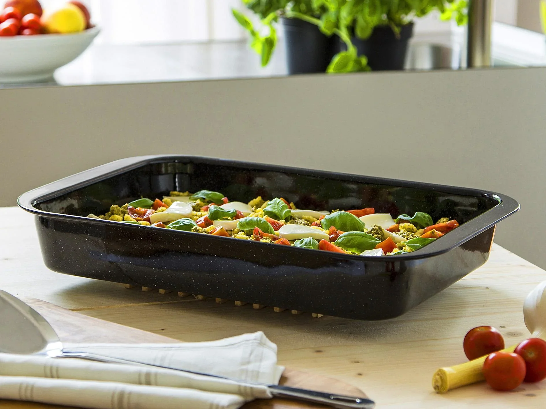 Bräter "Emaille" inklusive Rezeptbuch - 9