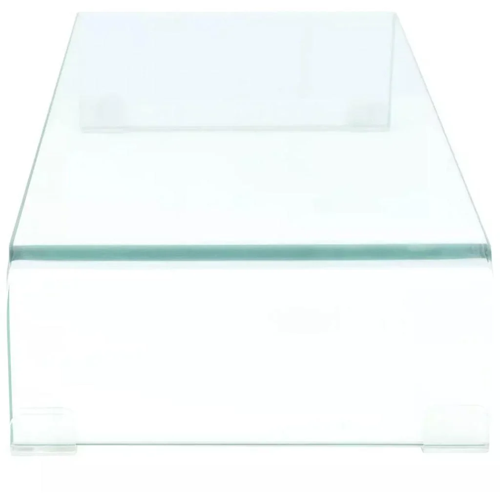 Transparenter TV-Schrank 70x30x13 cm Glas - 4