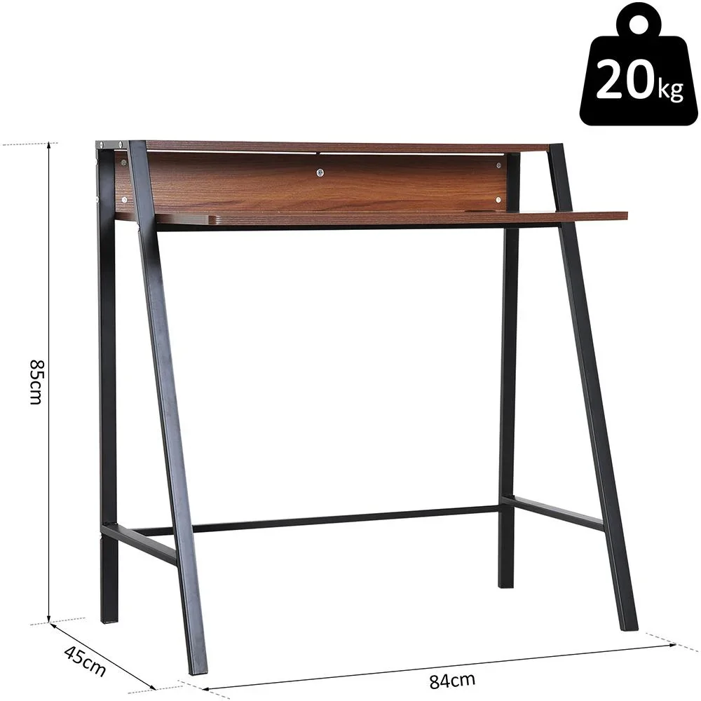 Schreibtisch in Walnuss-Optik - 5