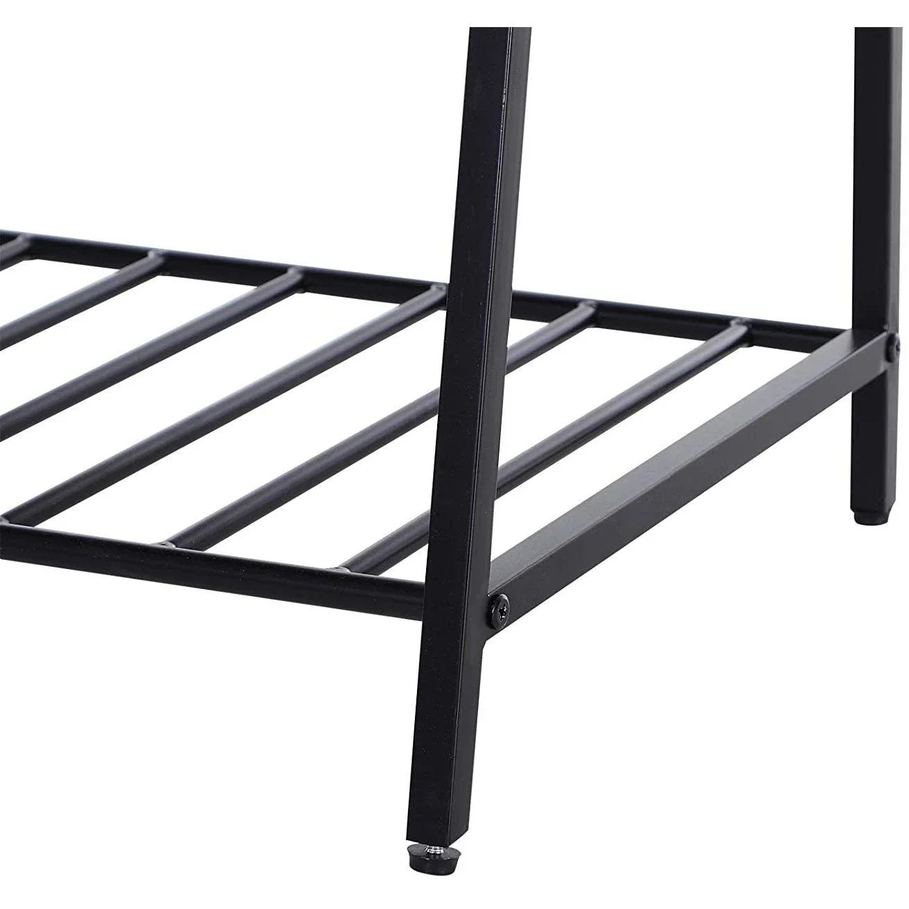 Schuhregal mit 2 Staufächer - 0