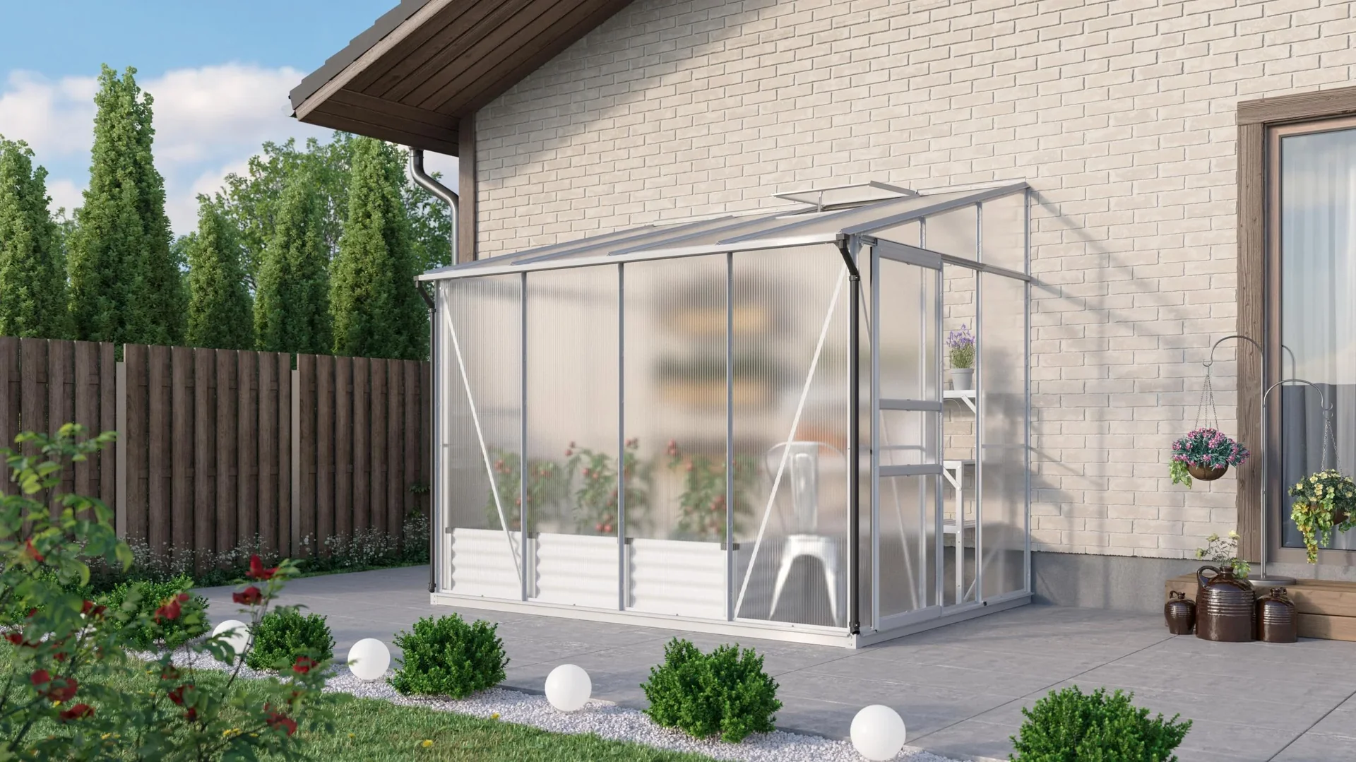 Gewächshaus Osiris 5200 HKP 4 mm - 0