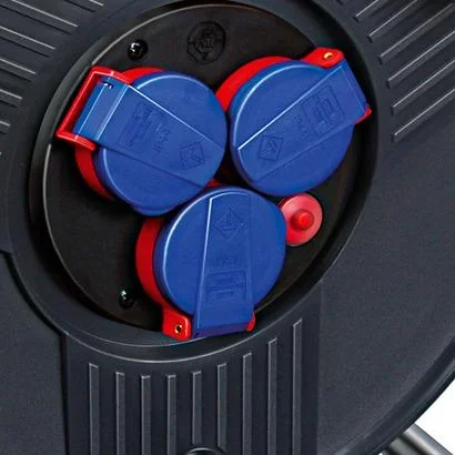 Kabeltrommel Super-Solid IP44, Durchmesser 320mm, 40m RN Kabel - 6