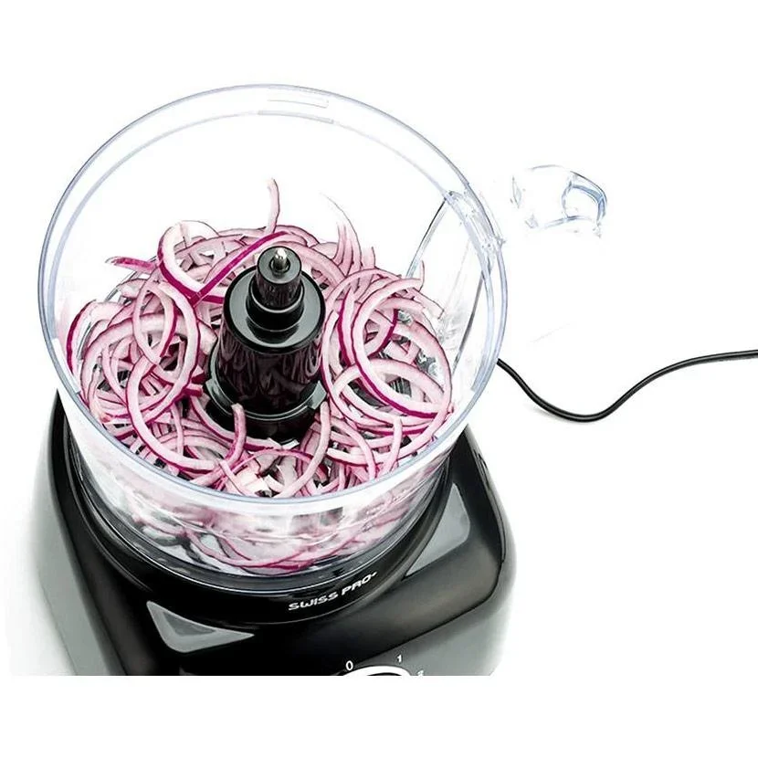 Küchenmaschine - 600W - 1,2L - Schwarz - 3