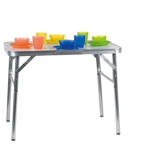 Camp Active Campingtisch - klappbar - 2 Höhen 75 x 55 x 25-59 cm - 0