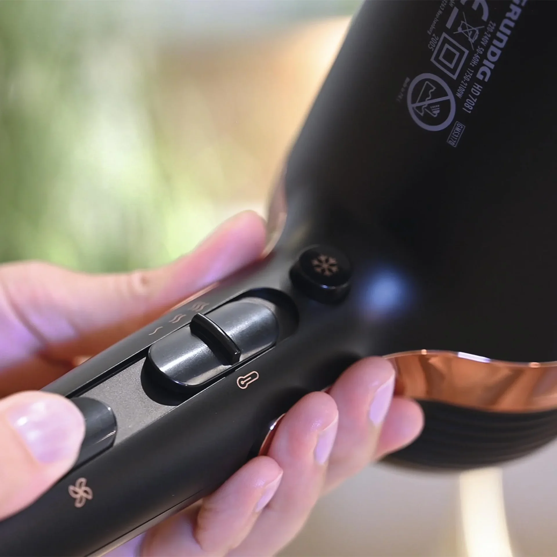 Haartrockner "NaturaShine" Ionic HD 7081, 2100 W - 6