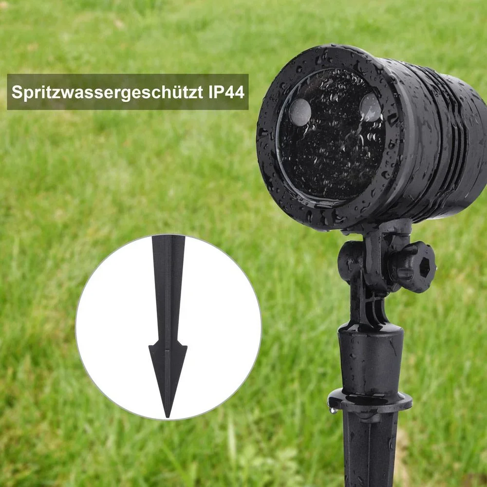 LED-Strahlerlampe rot/grün - 1