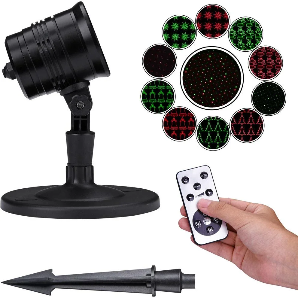 LED-Strahlerlampe rot/grün - 5